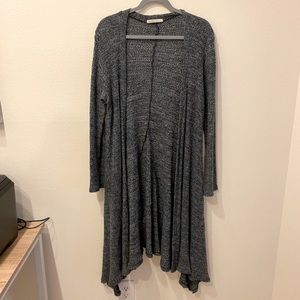 Cherish Long Gray Sweater